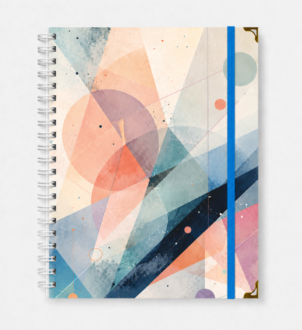 Cuaderno Corporativo 2027: Acuarela pastel