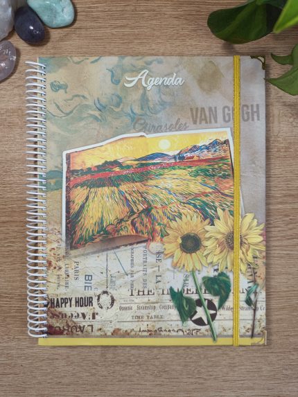 Agenda del Profesor 2026: Girasoles